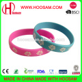 Silicone Bracelets, Made of Silicone, Various Colors Available